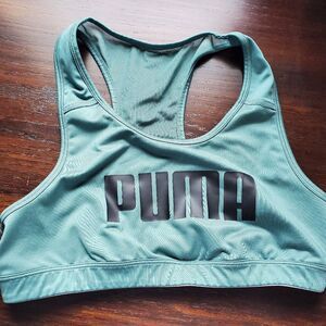 PUMA Green Sports Bra  M/L